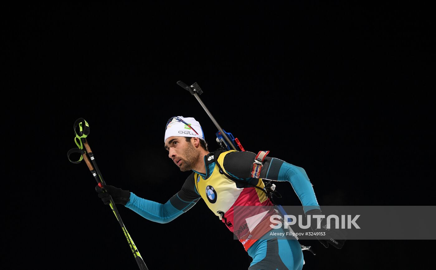 2017–18 Biathlon World Cup 1. Men's pursuit