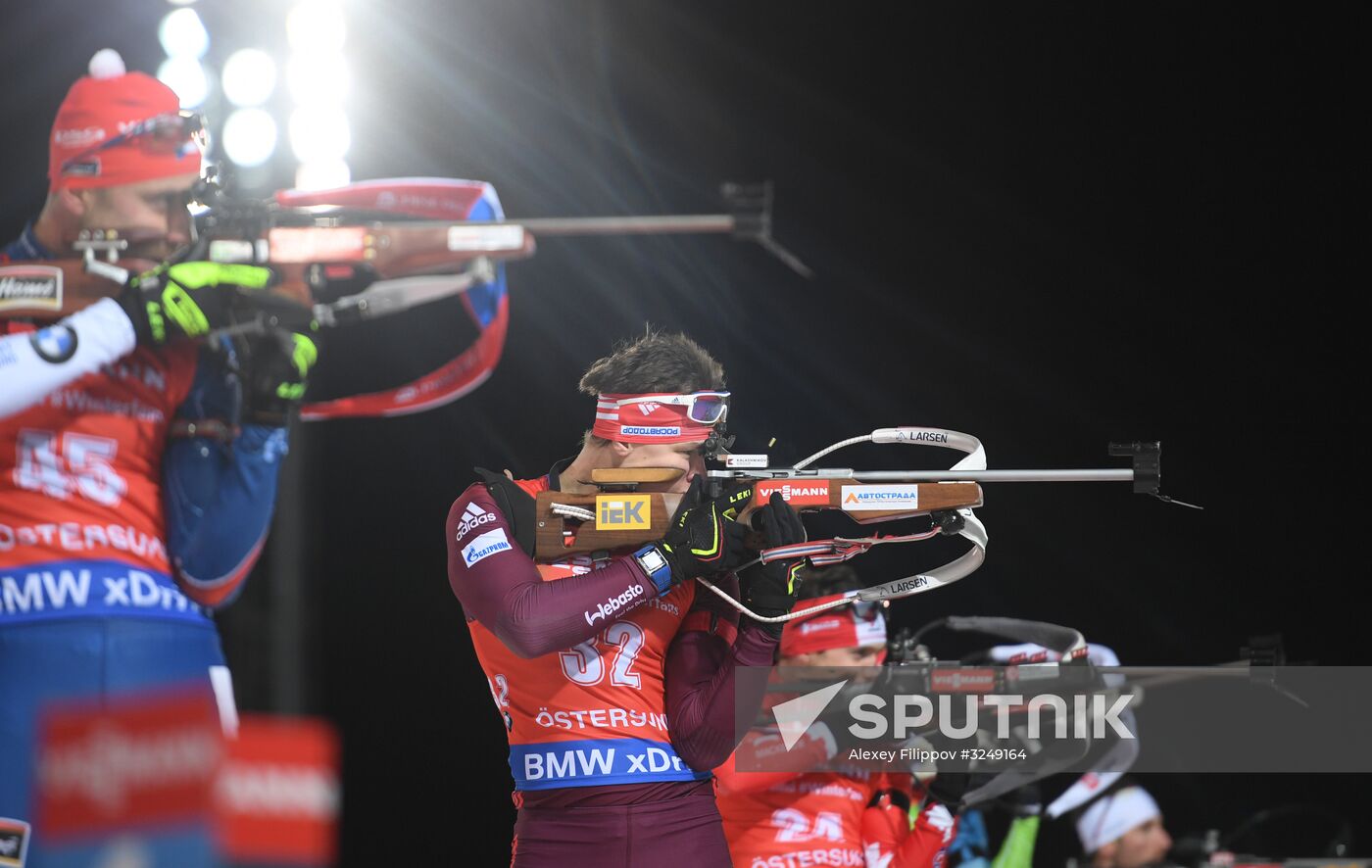 2017–18 Biathlon World Cup 1. Men's pursuit