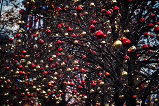 Moscow ahead of New Year celebrations