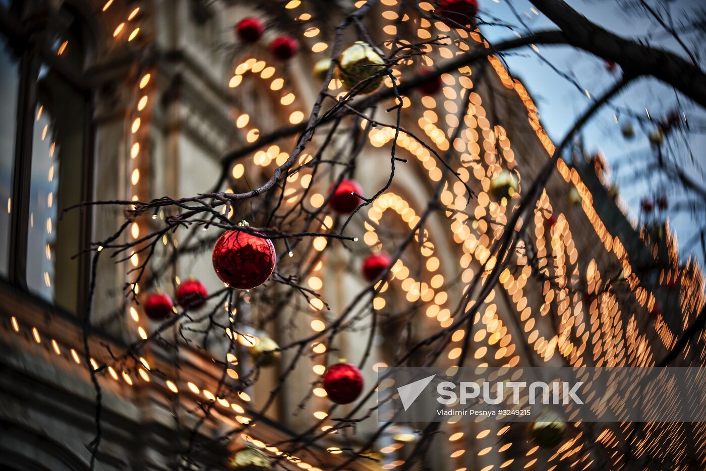 Moscow ahead of New Year celebrations