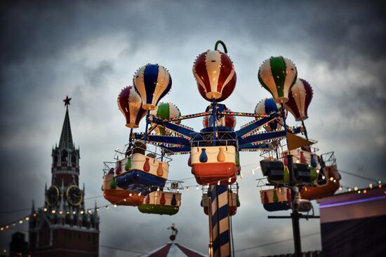 Moscow ahead of New Year celebrations