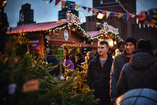 Moscow ahead of New Year