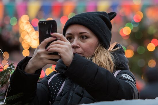 Moscow ahead of New Year