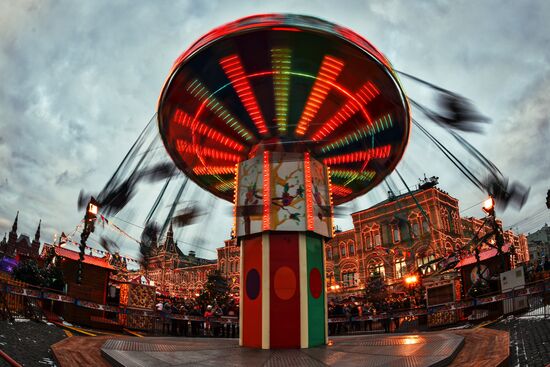 Moscow ahead of New Year celebrations