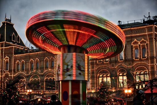 Moscow ahead of New Year celebrations