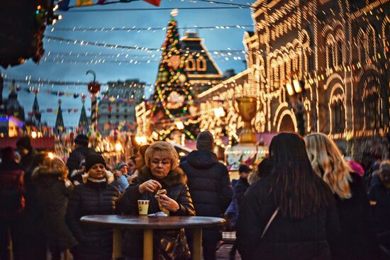 Moscow ahead of New Year celebrations