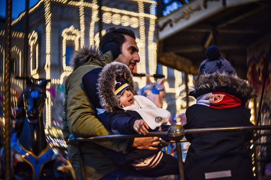 Moscow ahead of New Year celebrations