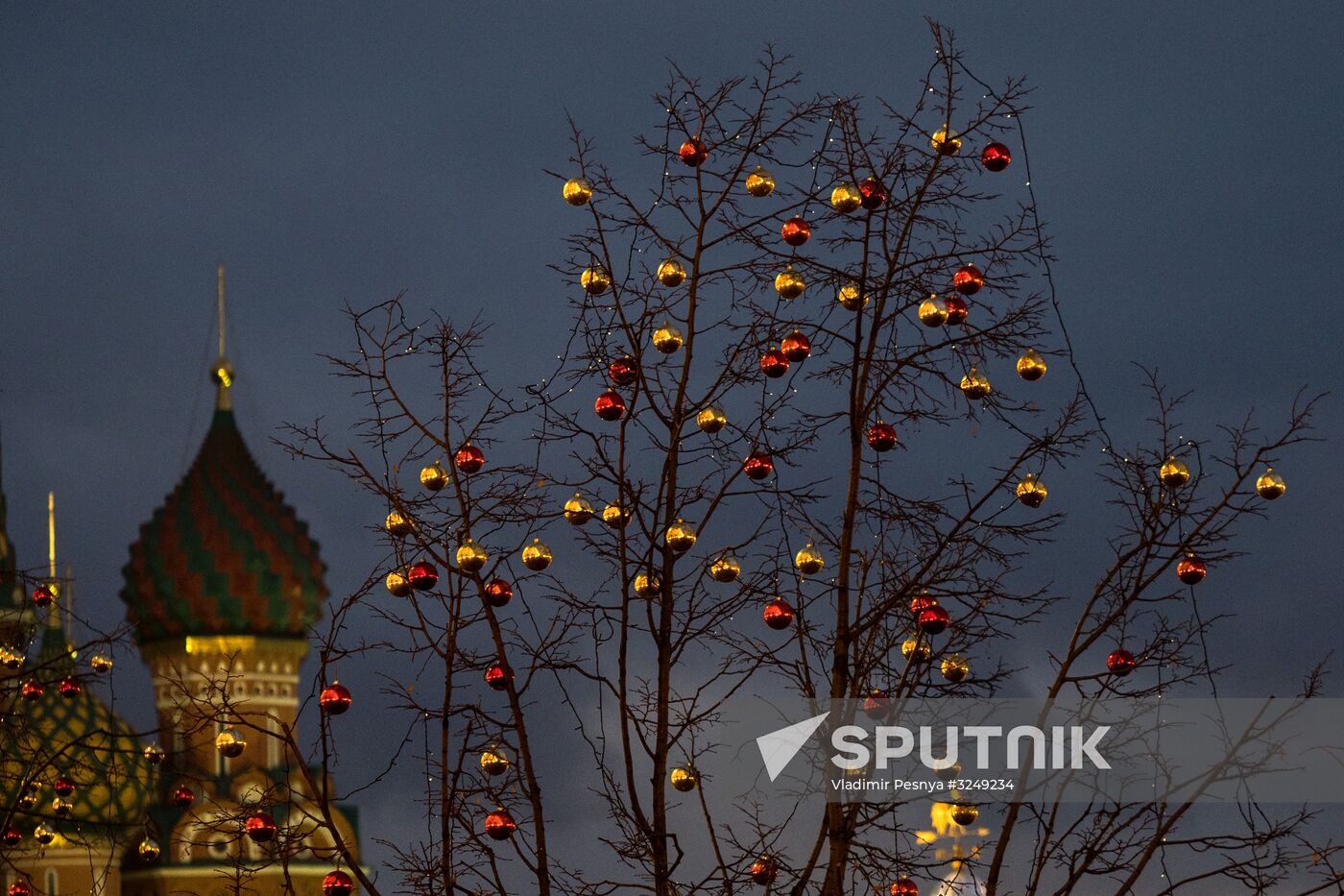 Moscow ahead of New Year celebrations