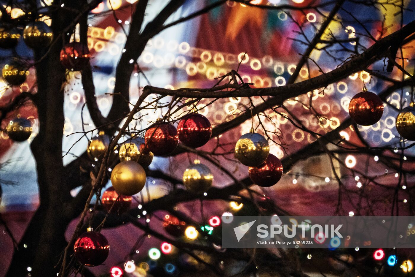 Moscow ahead of New Year celebrations