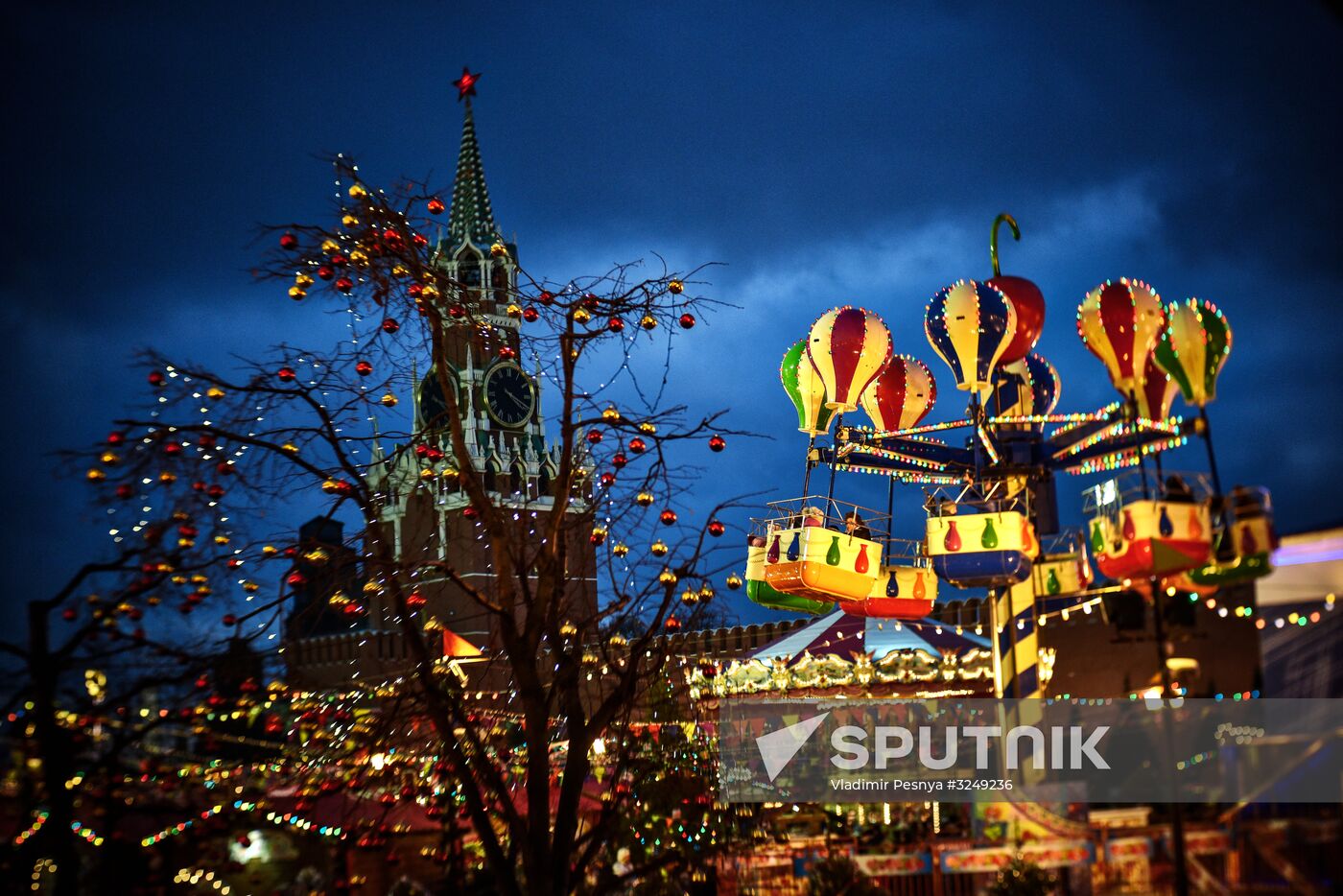 Moscow ahead of New Year