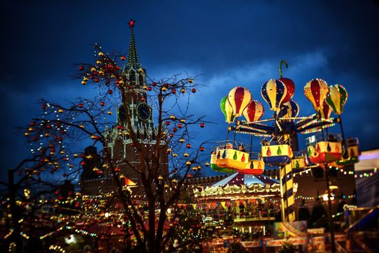 Moscow ahead of New Year