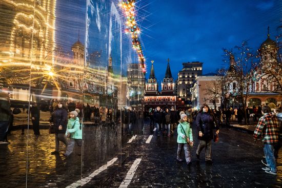 Moscow ahead of New Year celebrations