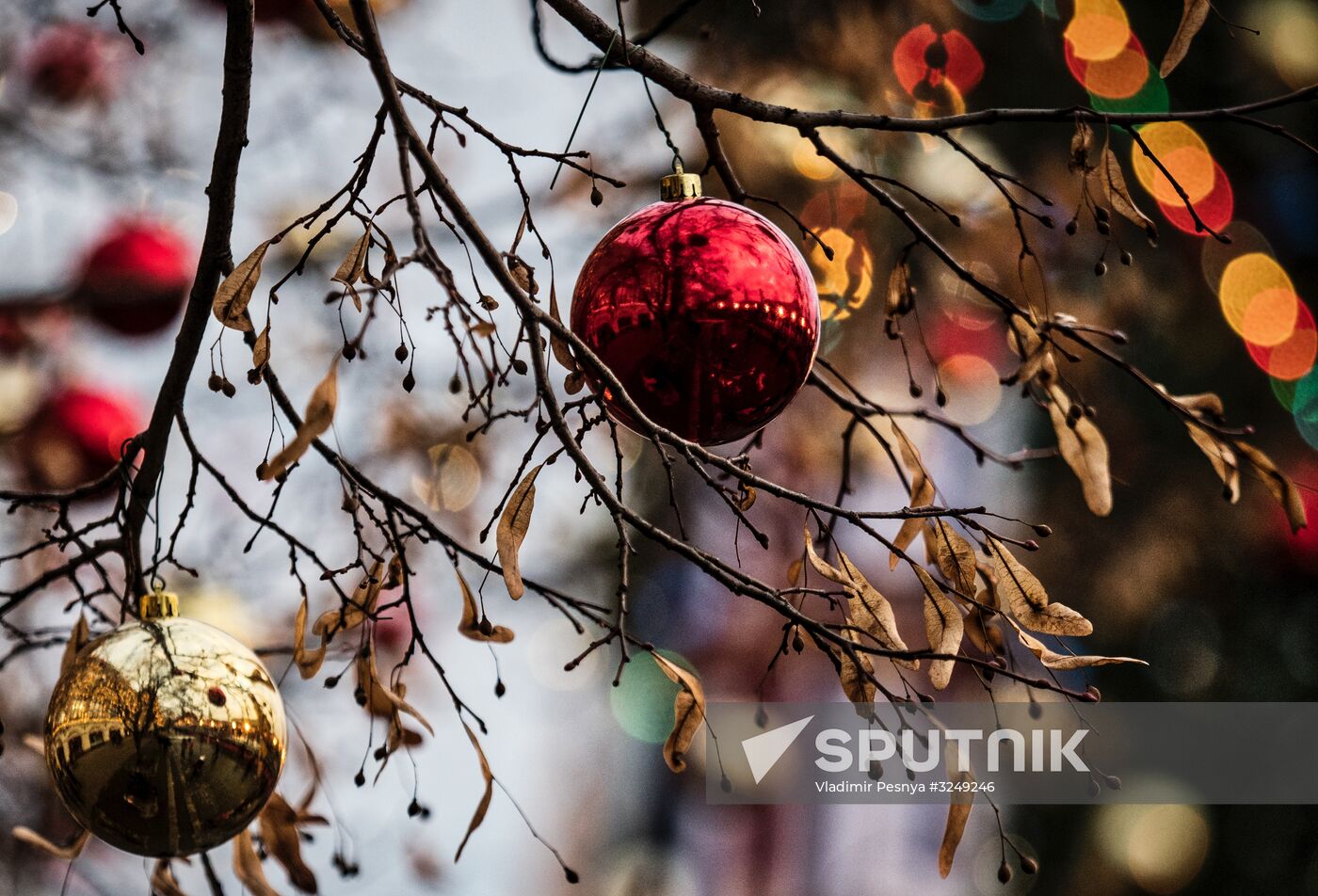 Moscow ahead of New Year celebrations