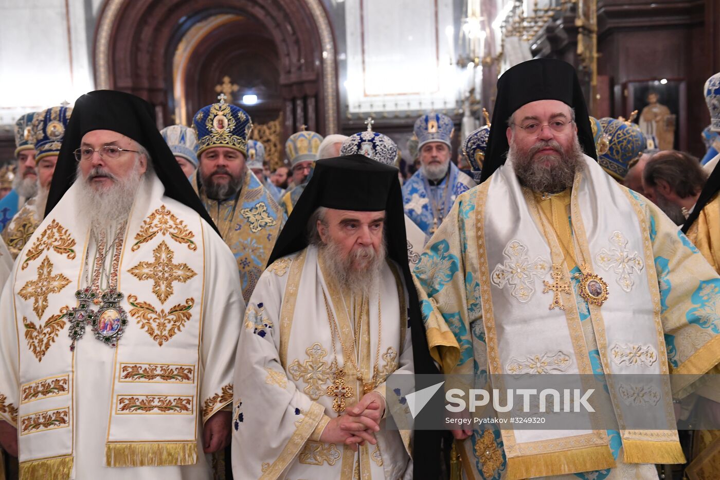 Divine Liturgy in Cathedral of Christ the Savior