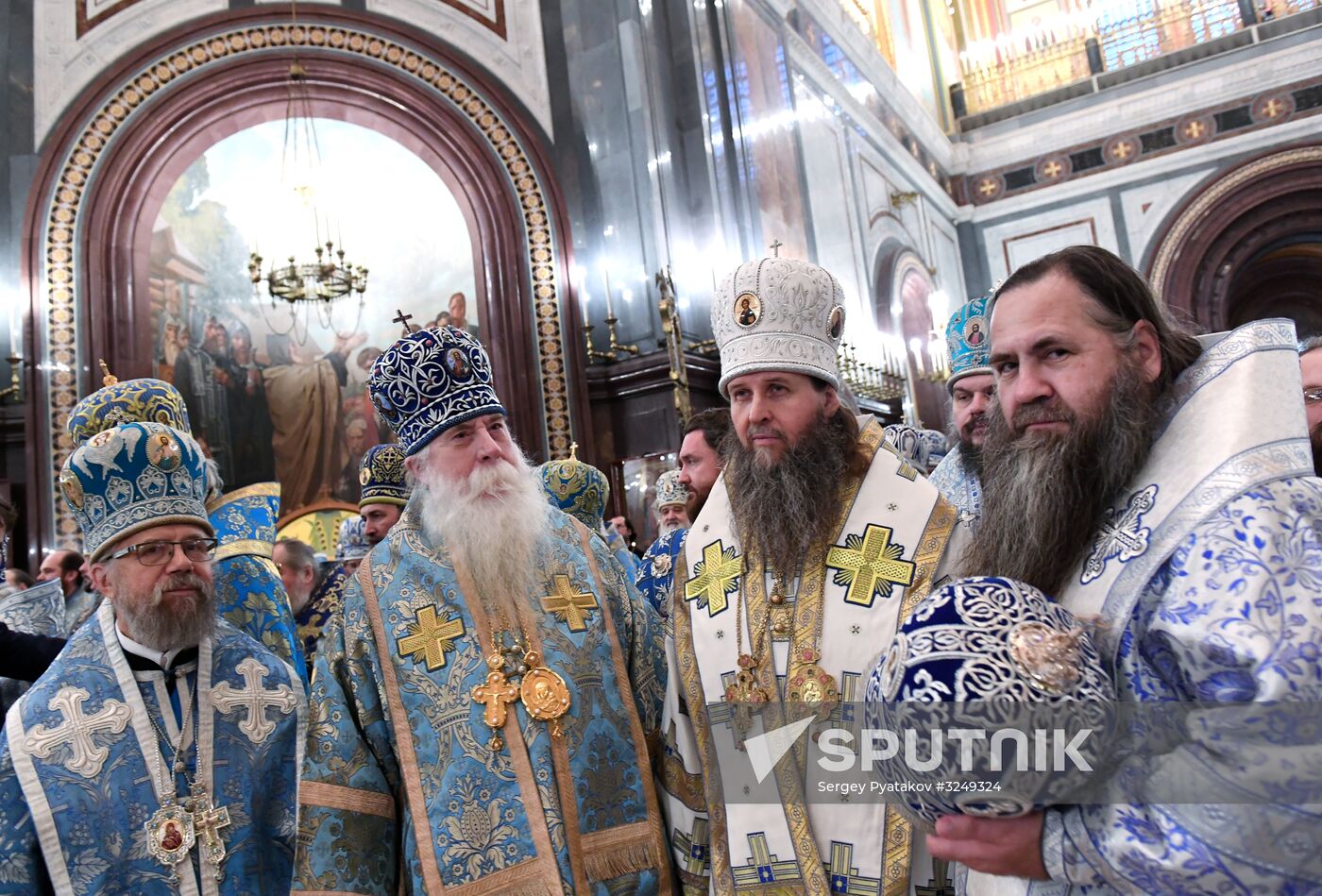 Divine Liturgy in Cathedral of Christ the Savior