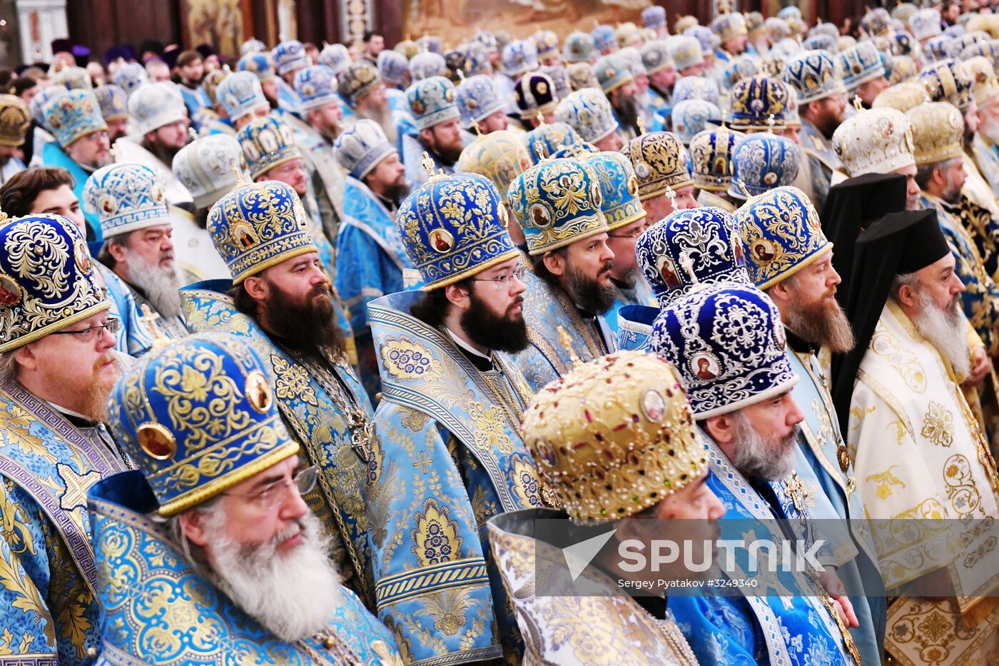 Divine Liturgy in Cathedral of Christ the Savior