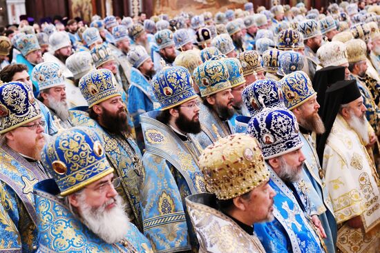 Divine Liturgy in Cathedral of Christ the Savior
