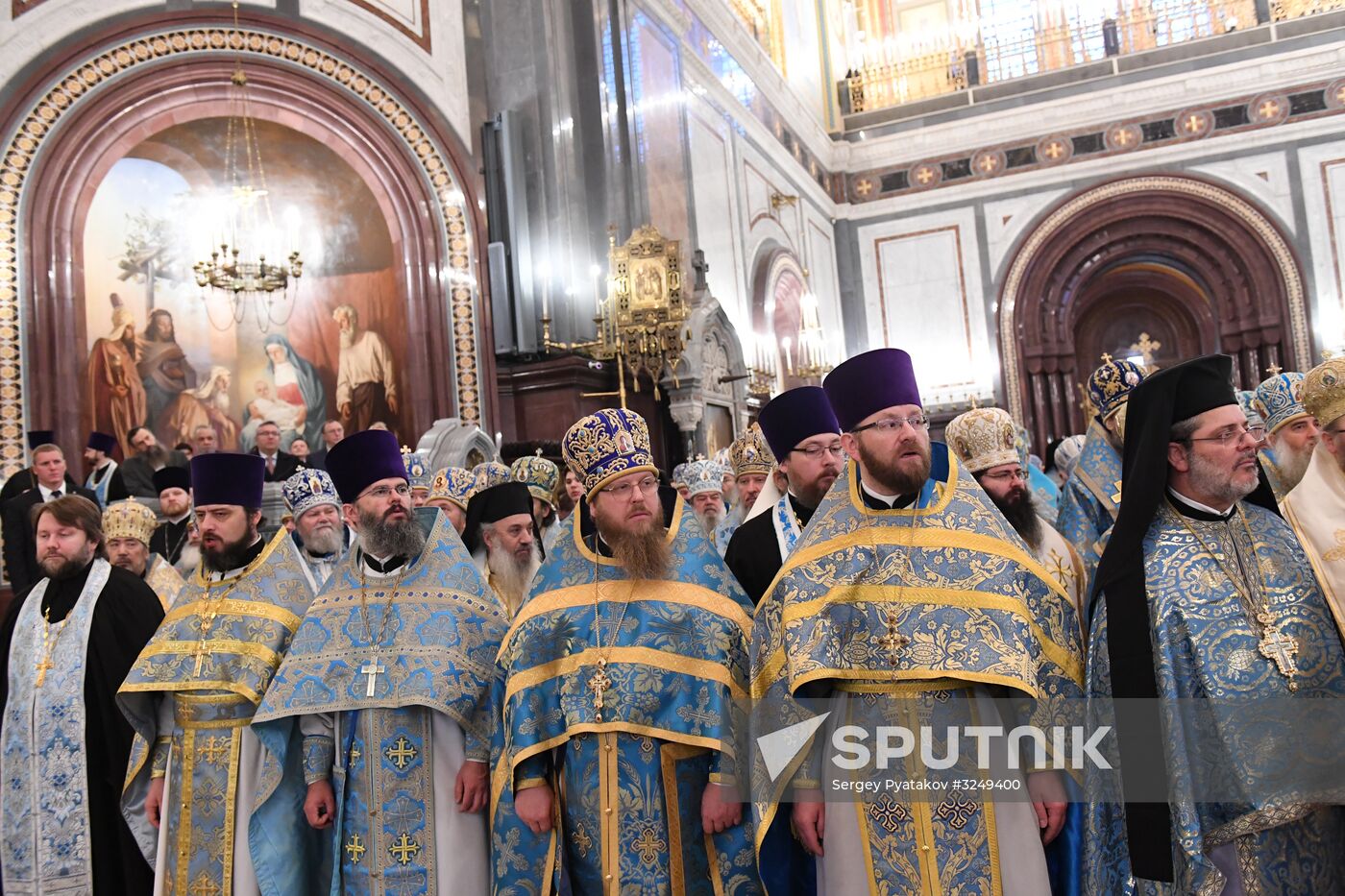Divine Liturgy in Cathedral of Christ the Savior