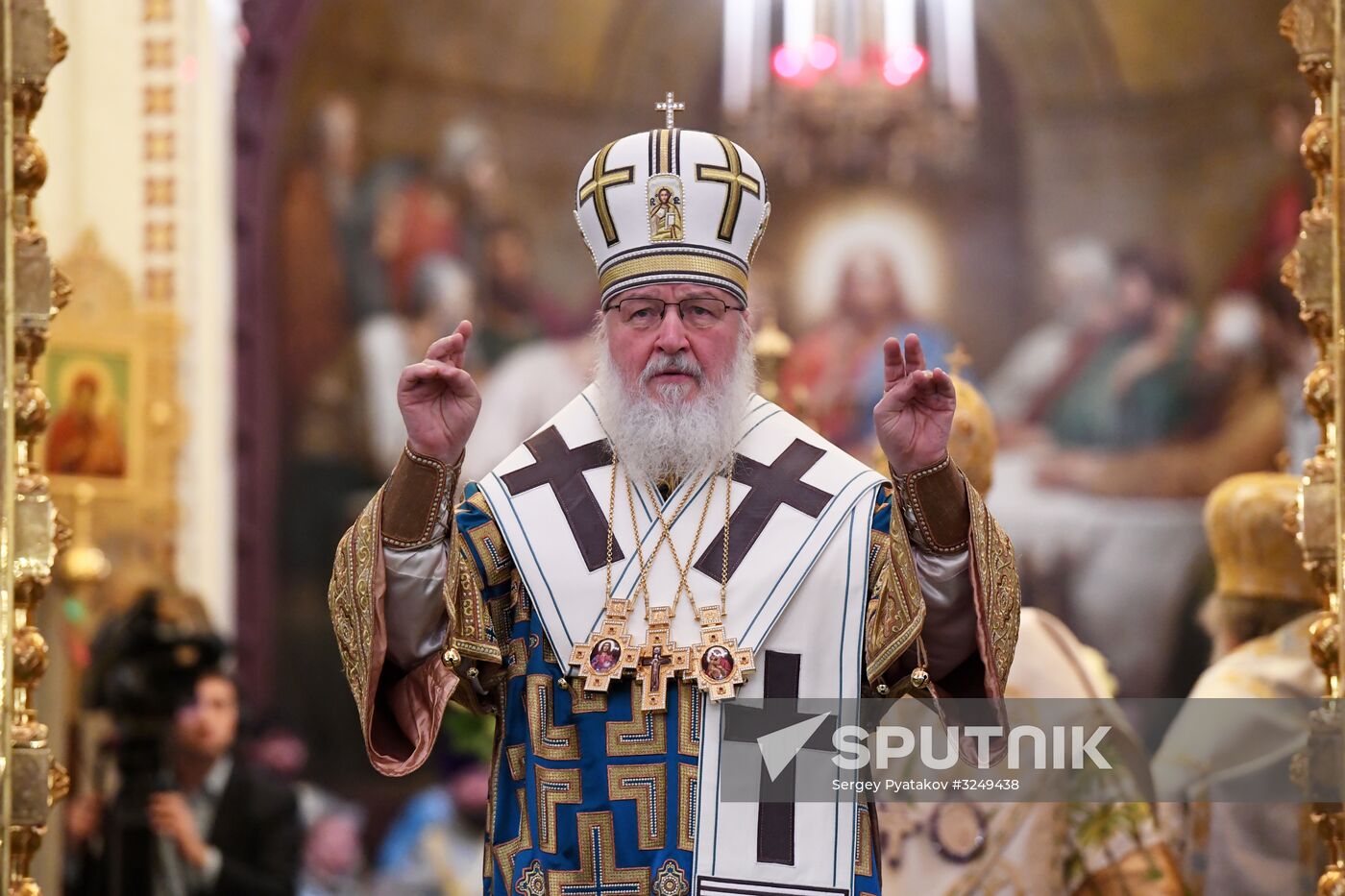 Divine Liturgy in Cathedral of Christ the Savior