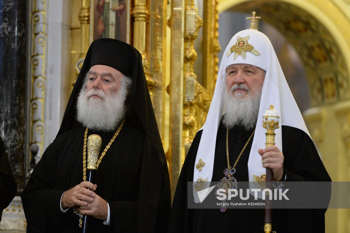 Divine Liturgy in Cathedral of Christ the Savior