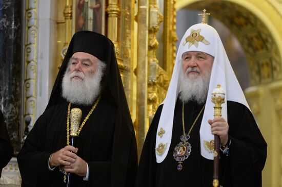Divine Liturgy in Cathedral of Christ the Savior