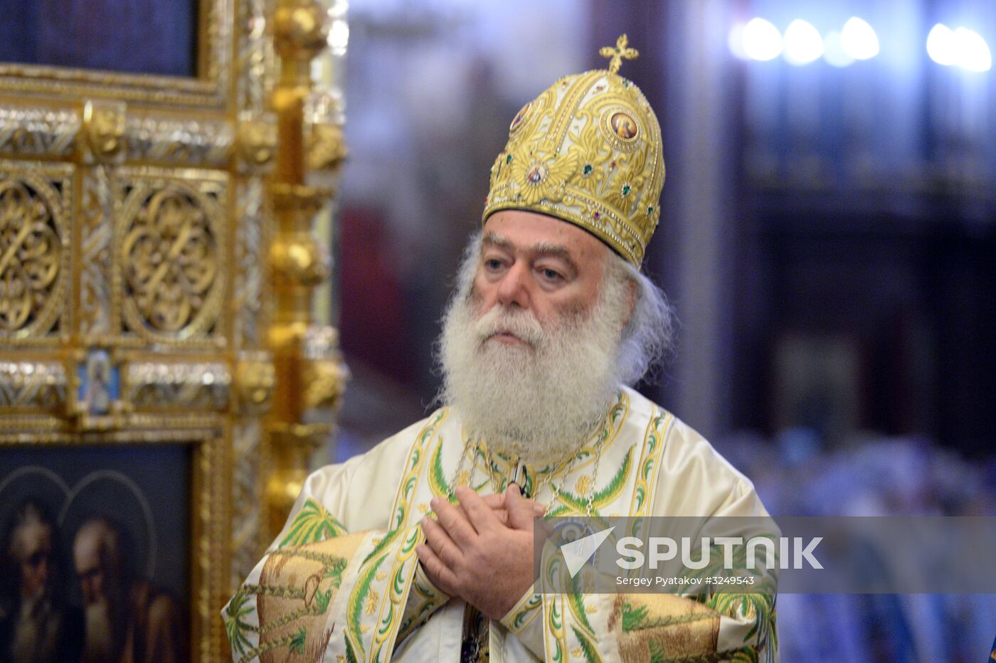 Divine Liturgy in Cathedral of Christ the Savior