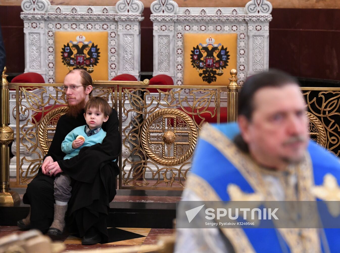 Divine Liturgy in Cathedral of Christ the Savior