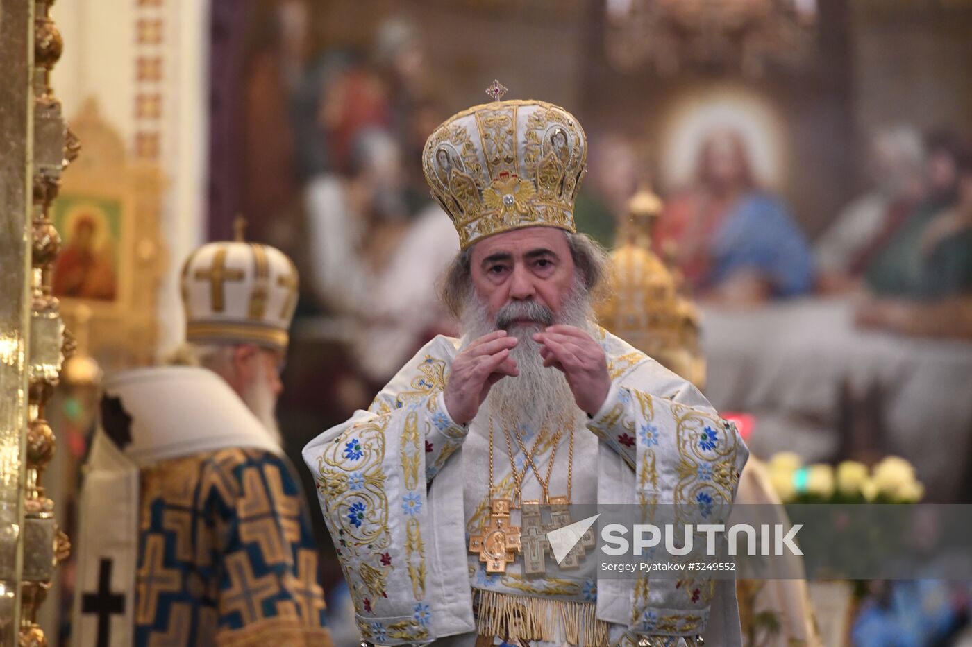 Divine Liturgy in Cathedral of Christ the Savior