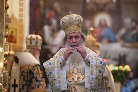 Divine Liturgy in Cathedral of Christ the Savior