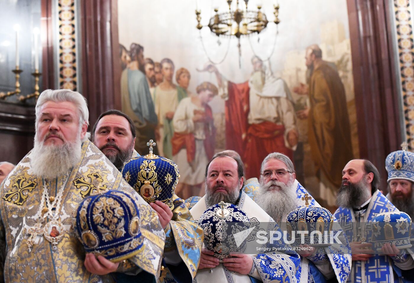 Divine Liturgy in Cathedral of Christ the Savior
