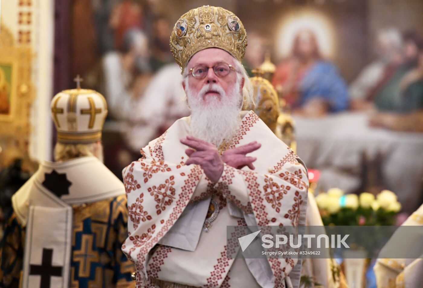 Divine Liturgy in Cathedral of Christ the Savior