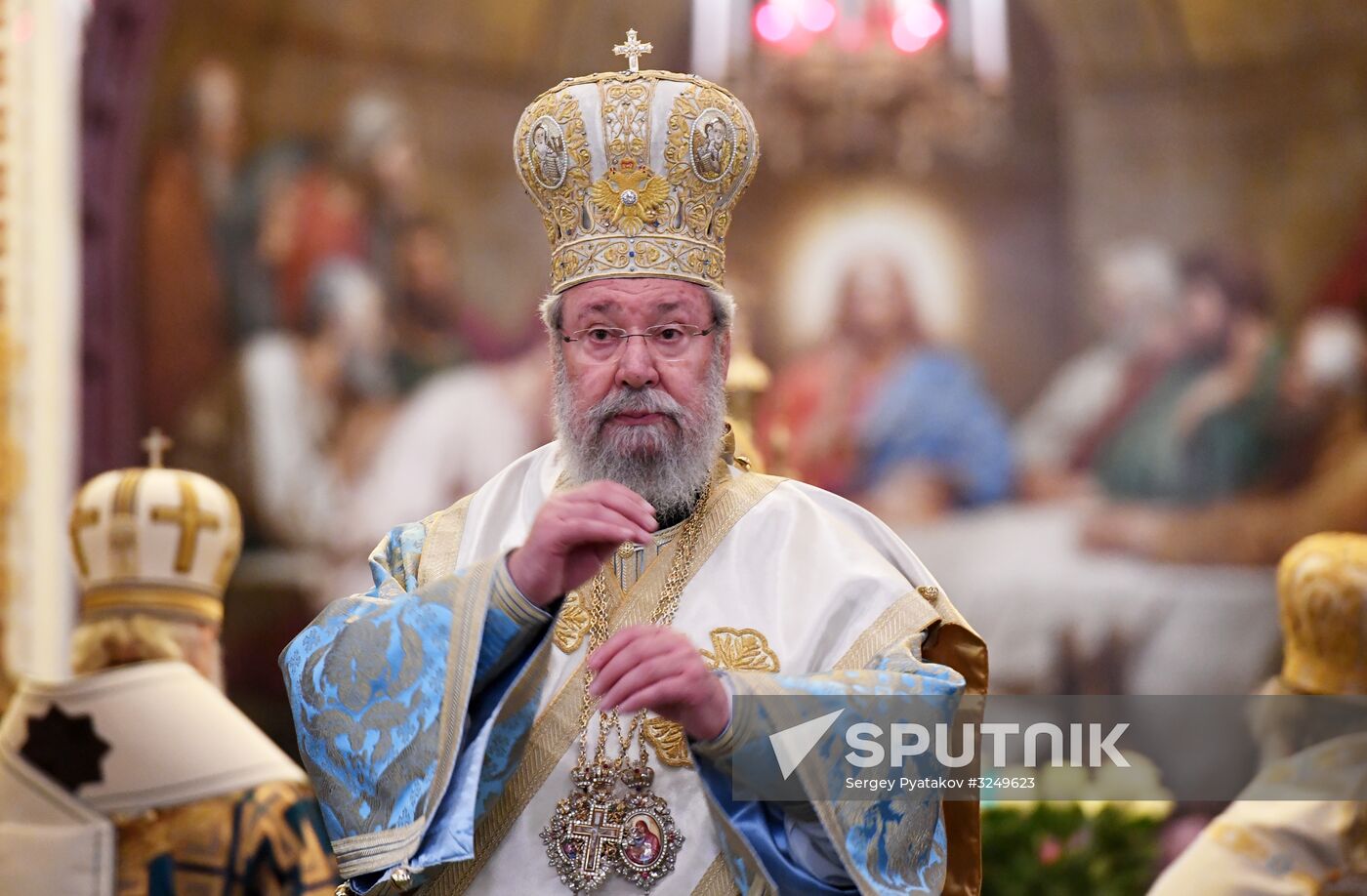 Divine Liturgy in Cathedral of Christ the Savior