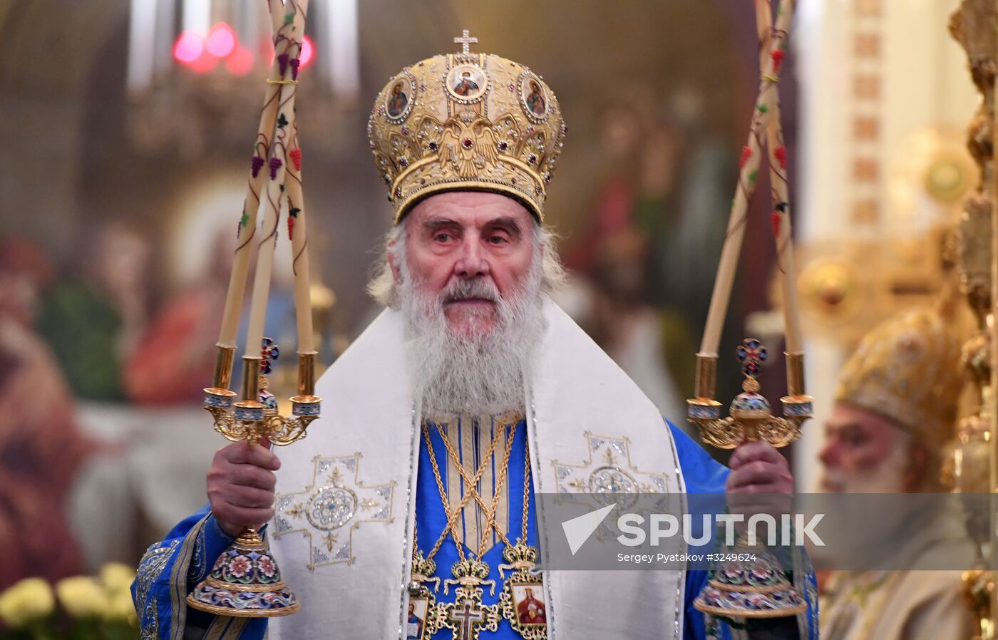 Divine Liturgy in Cathedral of Christ the Savior