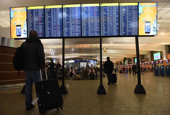 Flight delays in Sheremetyevo