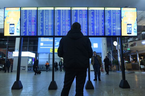 Flight delays in Sheremetyevo