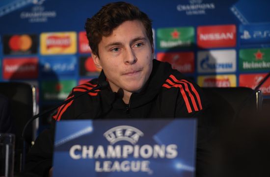 Football. Champions League. Manchester United's training session