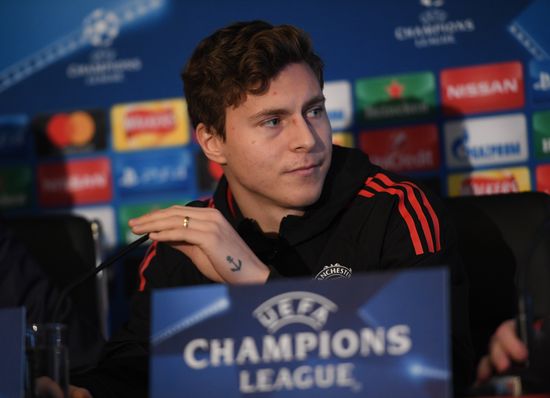 Football. Champions League. Manchester United's training session