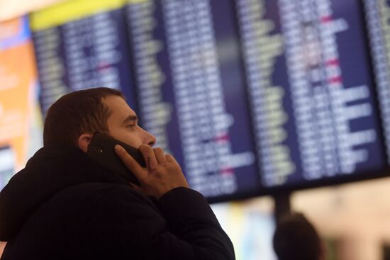 Flight delays in Sheremetyevo Airport