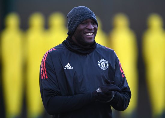 Football. Champions League. Manchester United's training session