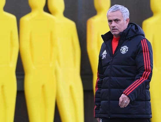Football. Champions League. Manchester United's training session