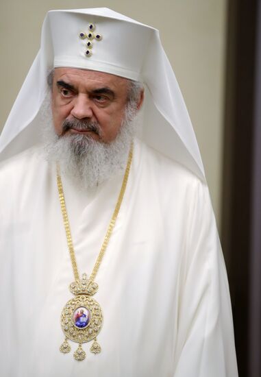 President Vladimir Putin meets with heads of delegations of local Orthodox churches