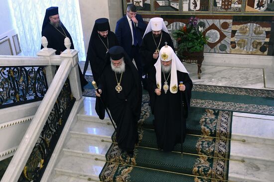 Patriarch Kirill meets with representatives of Local Orthodox Churches