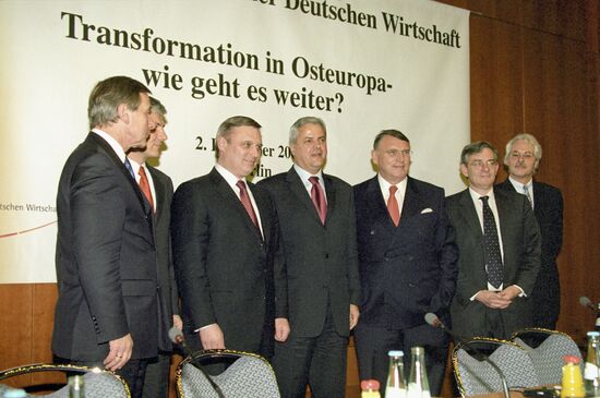 Prime Minister Mikhail Kasyanov's visit to Germany