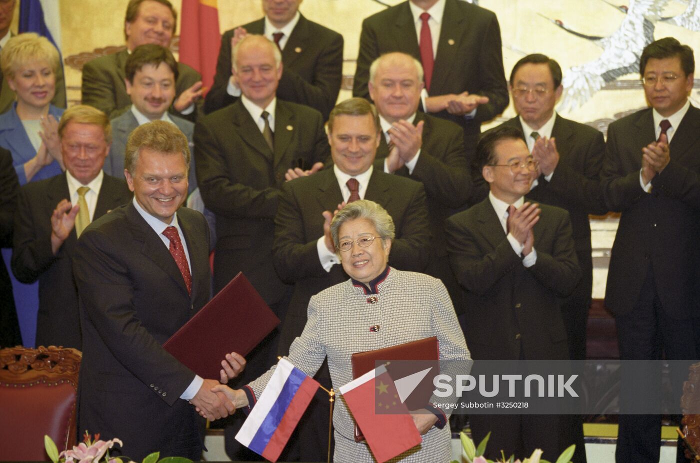 Russian Prime Minister Mikhail Kasyanov's visit to China