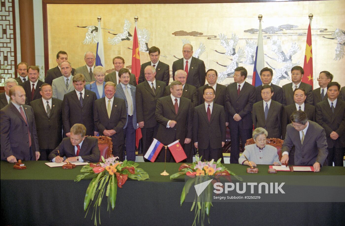 Russian Prime Minister Mikhail Kasyanov's visit to China