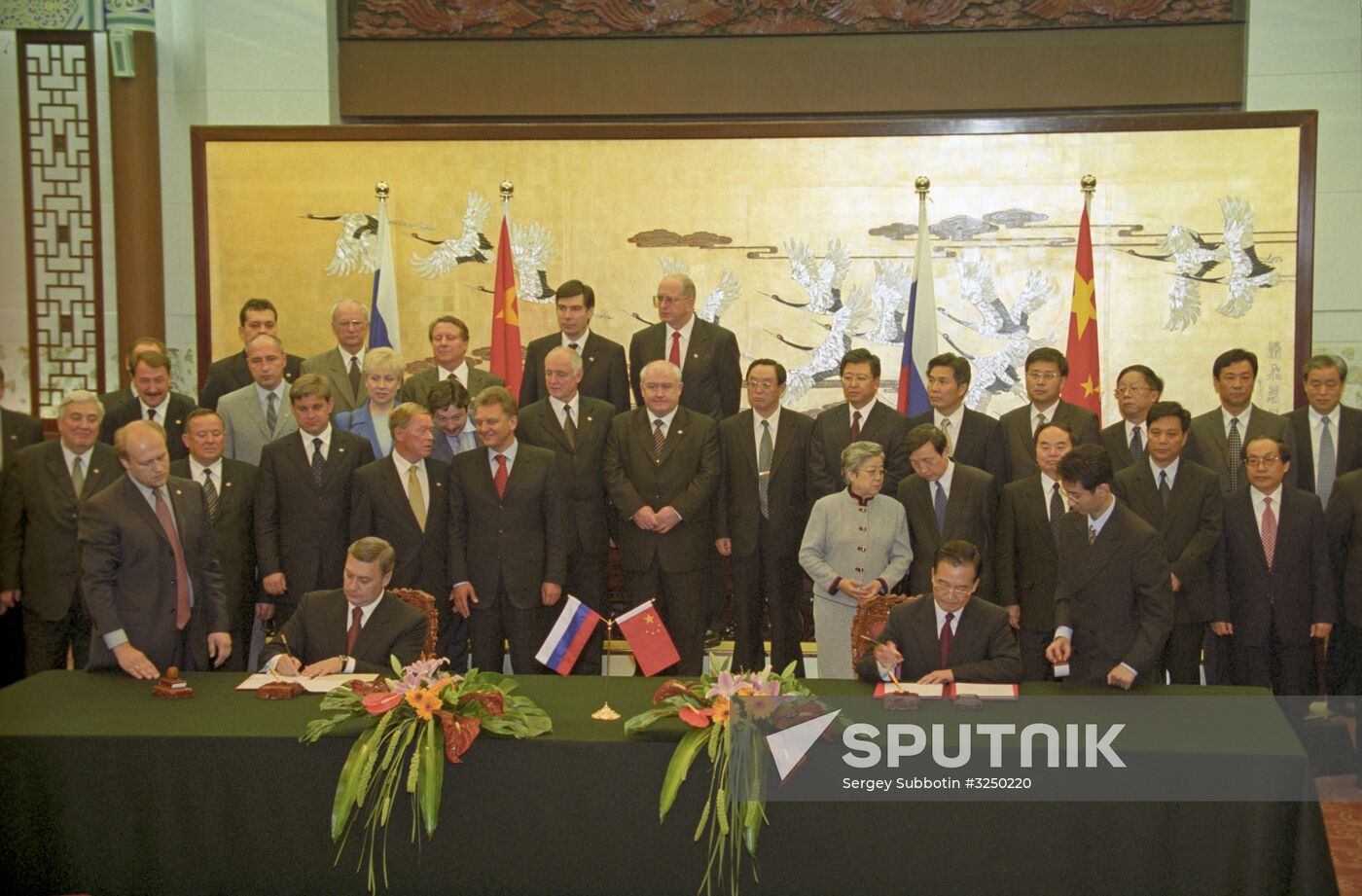 Russian Prime Minister Mikhail Kasyanov's visit to China