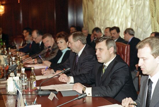 Prime Minister Mikhail Kasyanov in State Duma