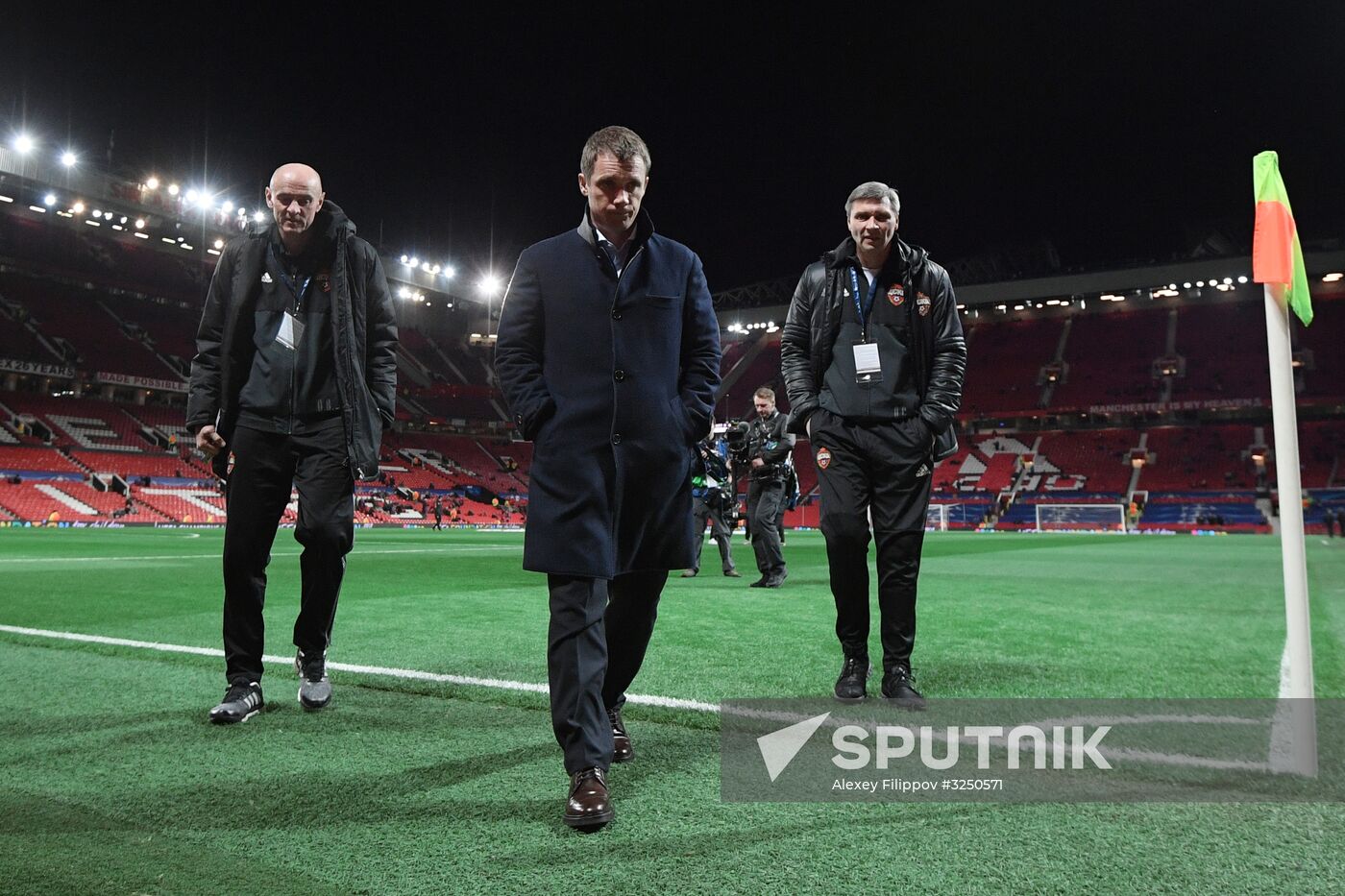 Football. UEFA Champions League. Manchester United vs. CSKA