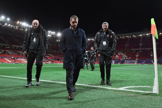 Football. UEFA Champions League. Manchester United vs. CSKA