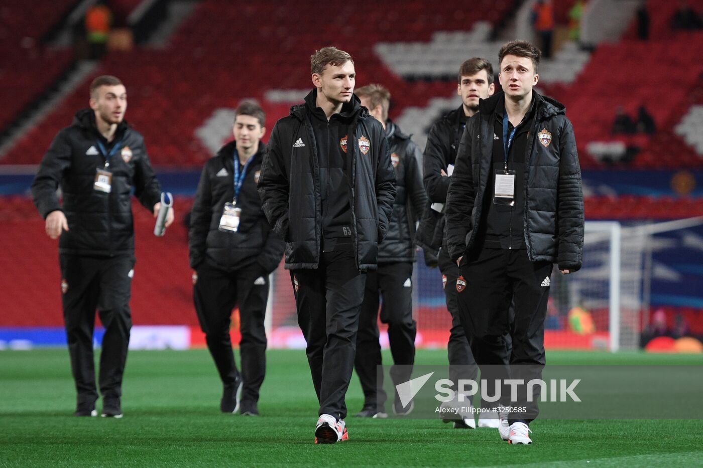 Football. UEFA Champions League. Manchester United vs. CSKA